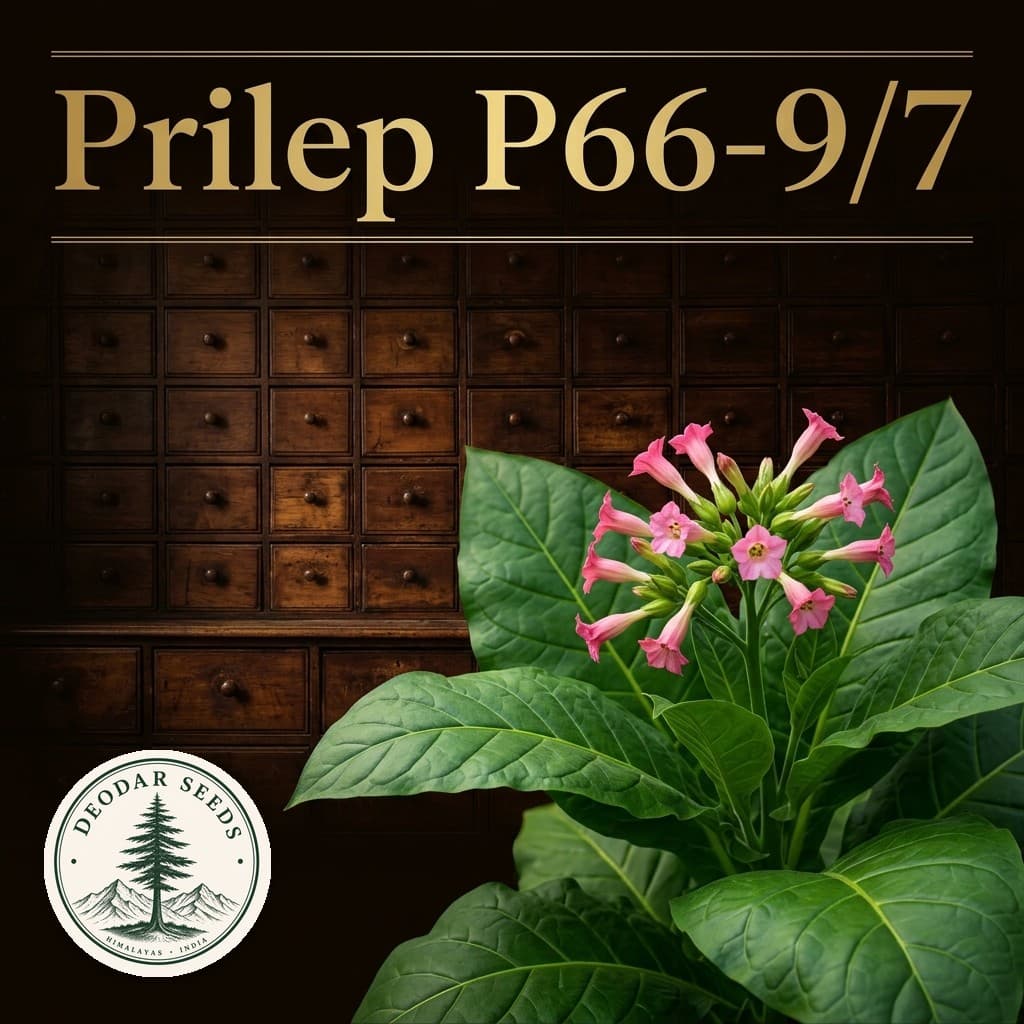 Prilep P66-9/7 Nicotiana Seeds — AI-generated kit illustration