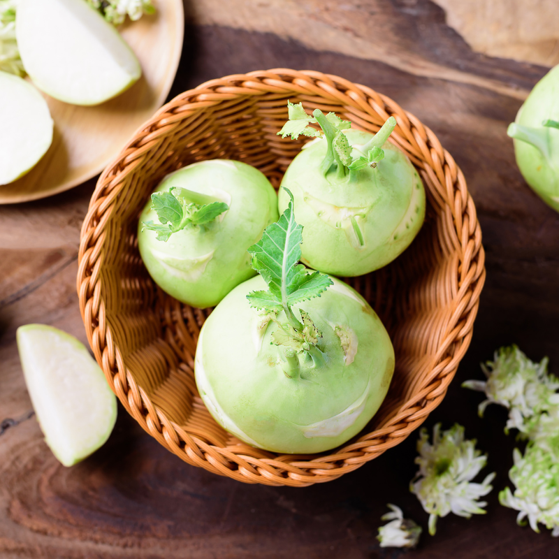 Kohlrabi early white vienna seeds - 30