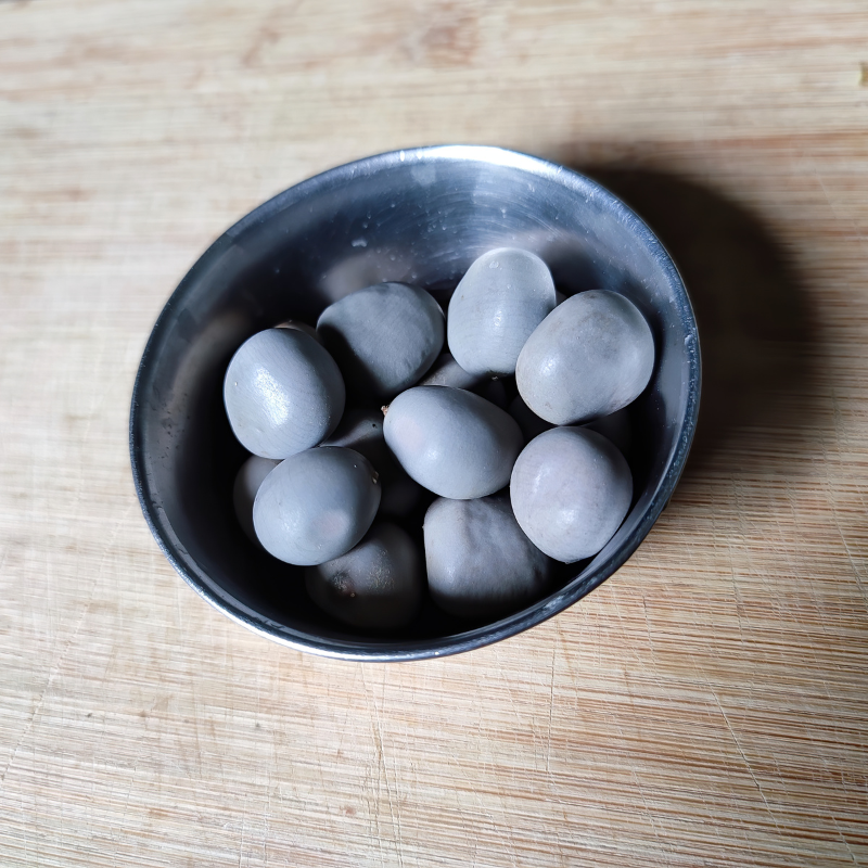Grey nicker, Nicker bean, Caesalpinia bonduc seeds - 5