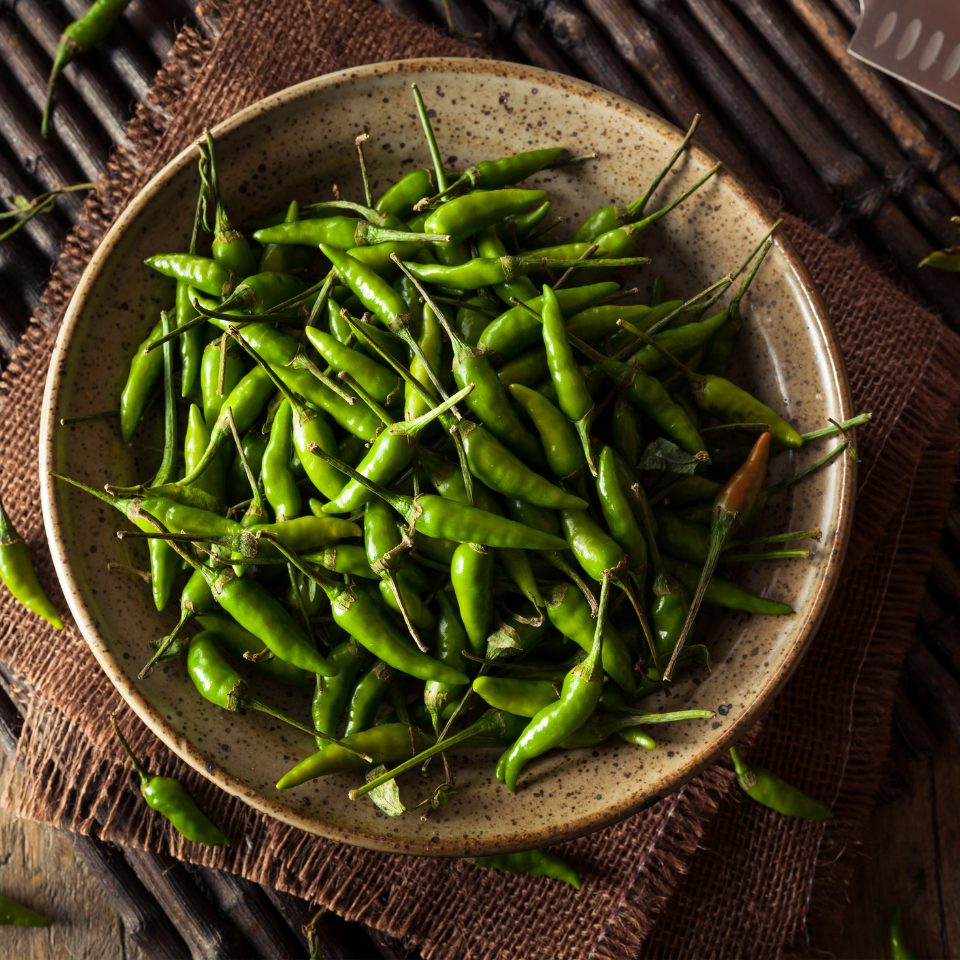 Noom Thai chili green pepper seeds - 10