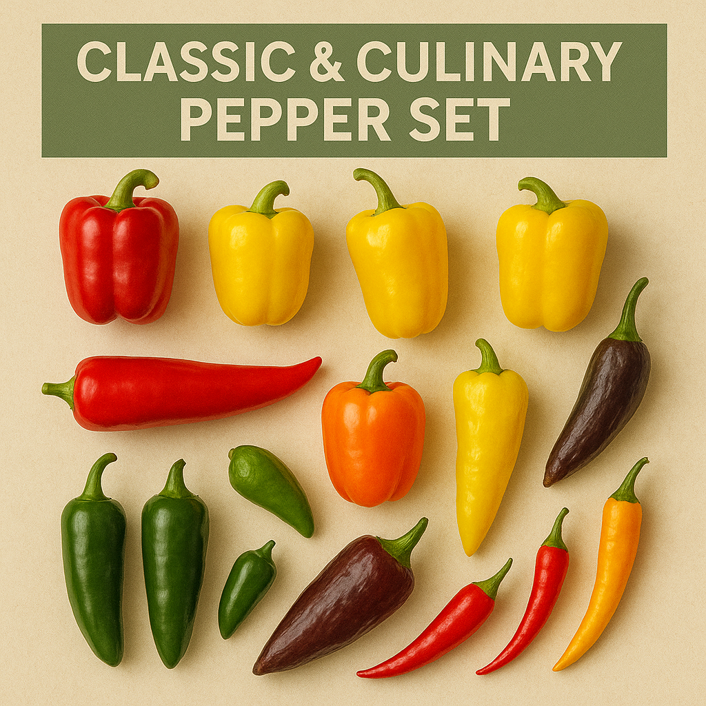 Classic & Culinary Pepper Set