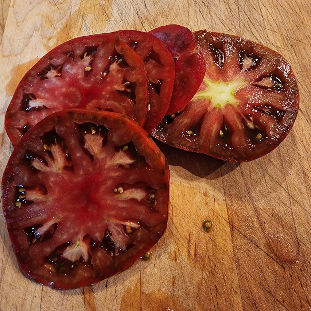 Tomato Seeds Black Chocolate Stripes - 10