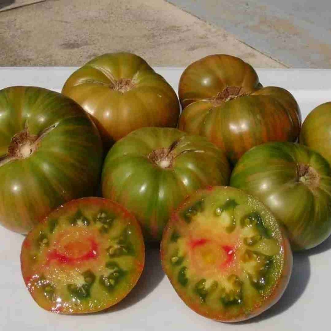 Tomato Seeds Dwarf Peppermint Stripes - 10