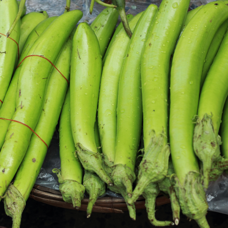 Eggplant green long seeds - 30