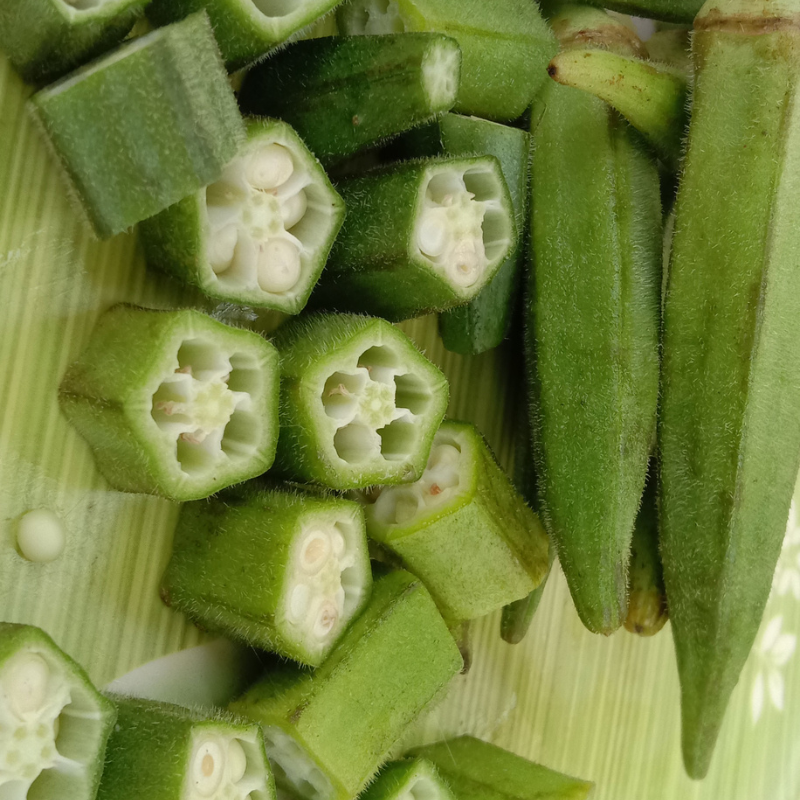 Okra Bhindi Durgesh Nandani Seeds — 15