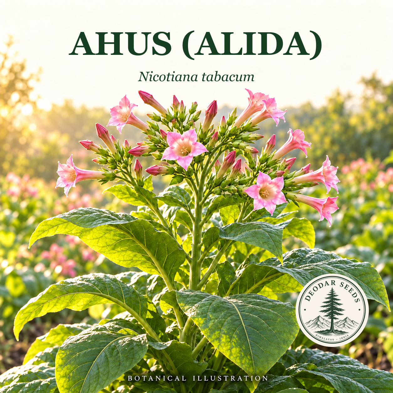 Illustrated cover: AHUS (ALIDA) (Nicotiana tabacum)